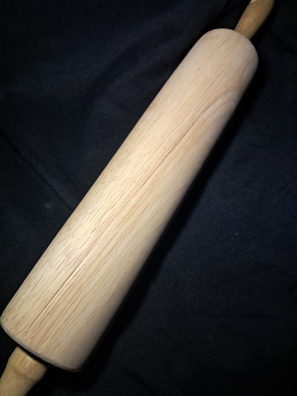 Wood Rolling Pin 18 Inch Farmhouse Kitchen Decor Wood Dough Roller for Baking gallery