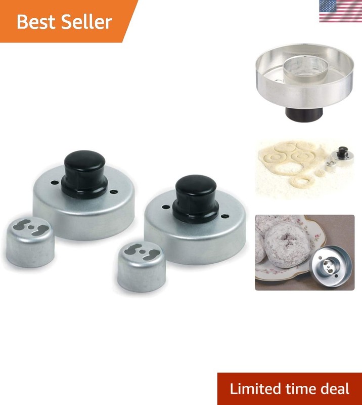 Multi-Purpose 2.75″ Round Cutter Set for Cookies & Donuts – Ideal Baking Tools