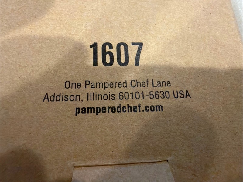 Pampered Chef 18" Marble Rolling Pin 1607 New in Box gallery