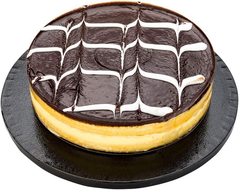 10 Inch Cake Board 1 Durable Cake Drum Round Covered Edges Black