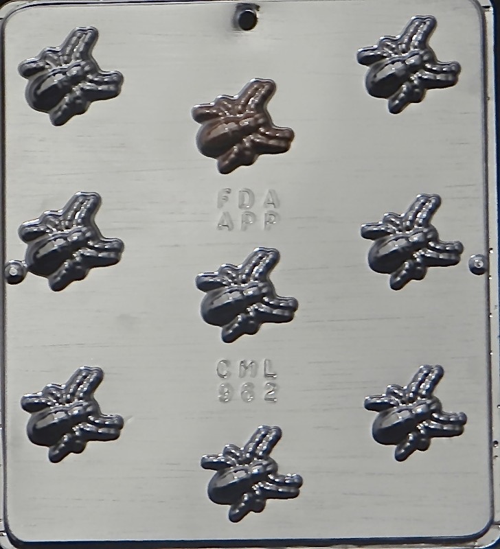 Spider Bite Size pieces Chocolate Candy Mold Halloween 962 NEW