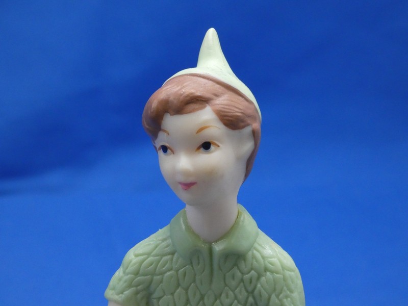 Wilton Peter Pan Cake Topper 6in Figure Hard Plastic Hong Kong 1972 Vintage gallery
