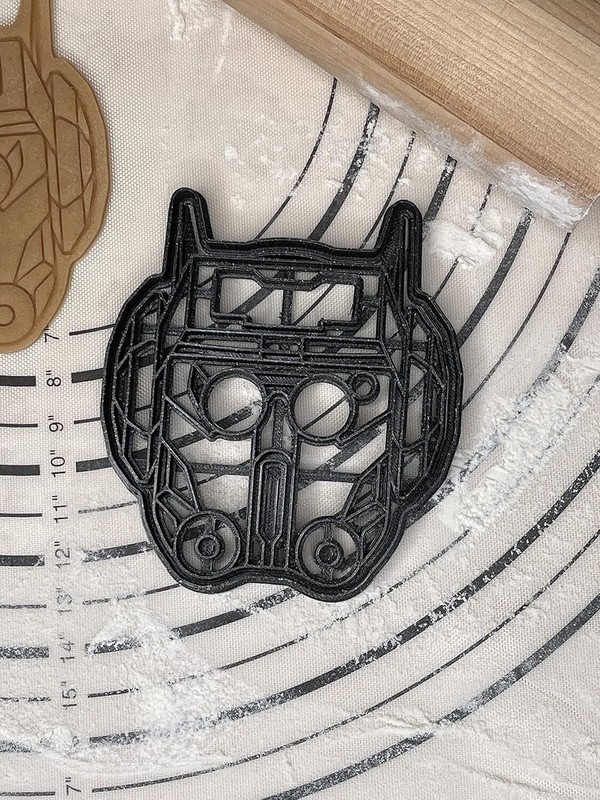 Star Wars Bad Batch Clone Force 99 Tech Helmet Cookie Cutter Mold 4.5-Inch-Scale gallery