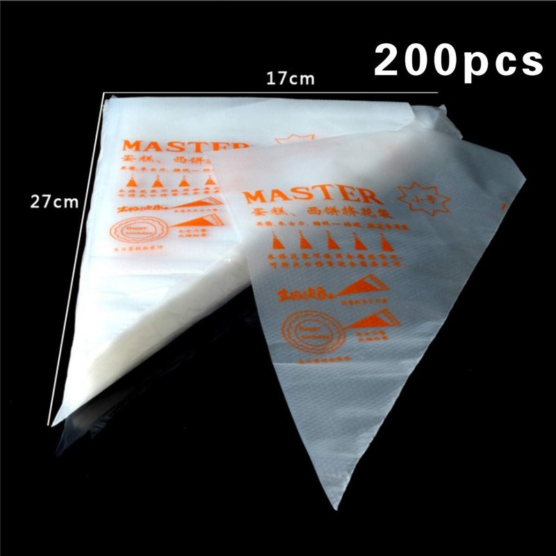 Pastry Bag Pastry Crimpers, 200 Pcs Small 8 Inch Disposable Pastry Decorating... gallery