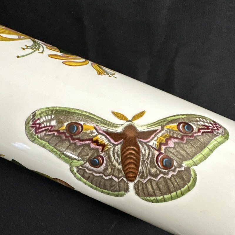 Portmeirion Botanic Garden Ice Water Rolling Pin, Honeysuckle And Moths,14in,new gallery