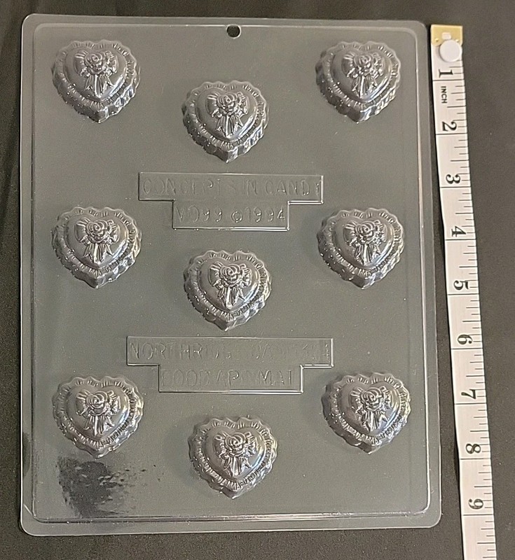 To Wedding Anniversary Bells Love Birds Doves Chocolate Candy Mold