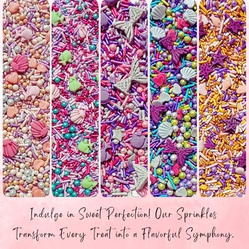 Decorative Sprinkle Mix Set – Under the Sea Theme Under the Sea Theme - 5 Oz gallery