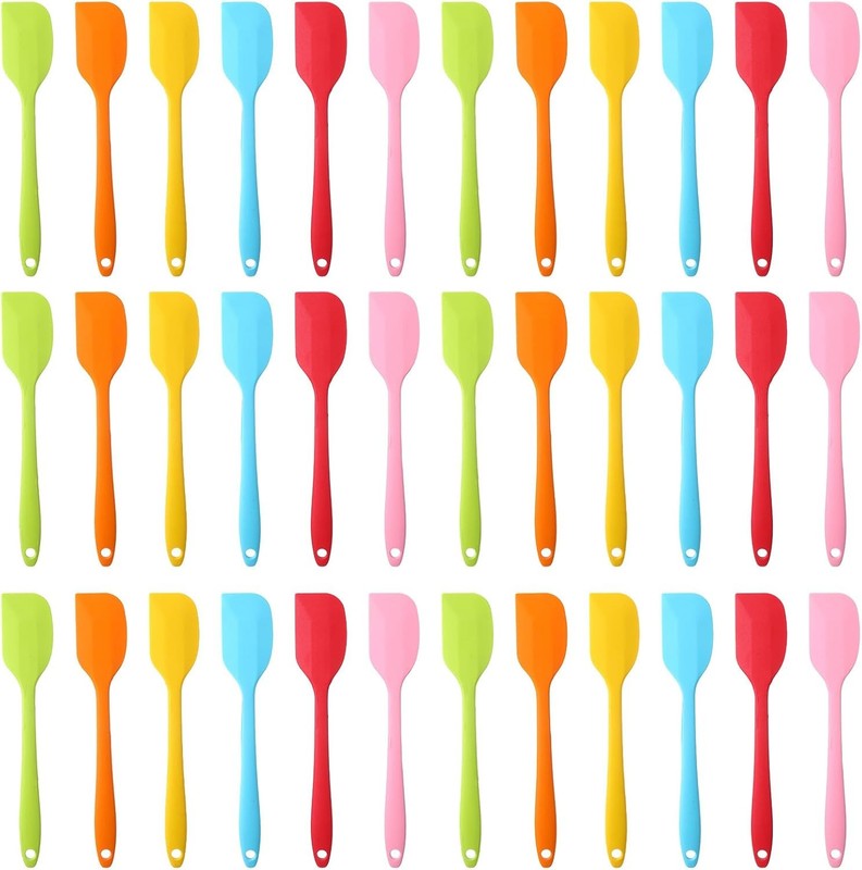 Mini Silicone Spatula – 36Pcs Mini Spatulas for Kitchen Use, 8.3 Inch