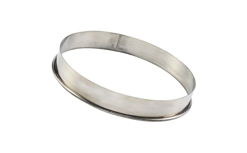 Kitchen Pizza Saucing Ring 9.05 Inch Stainless Steel Baking Tool Deep Cooking gallery