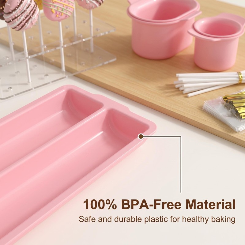 Cakesicle Mold & Cake Pop Maker Kit, 354-Piece Complete DIY Baking Set gallery