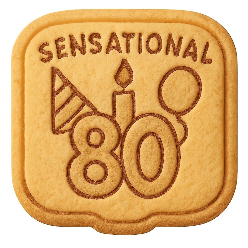 Floral Sensational 80 Cookie Cutter & Stamp, Fondant & Clay – 4×3.8″