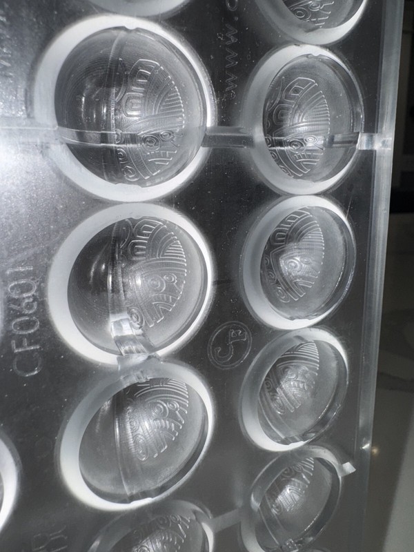 LOT of 5 Chocolat Form Mayan Pomponet Chocolate Mould #CF0601 gallery