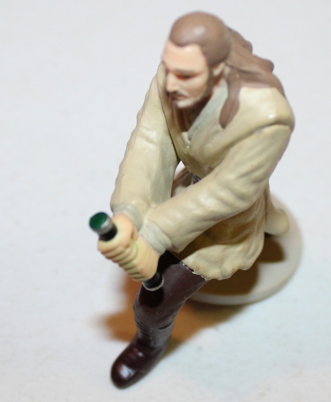 Star Wars Episode 1 Phantom Menace 3.5″ Qui-Gon Jinn Cake Topper 1999