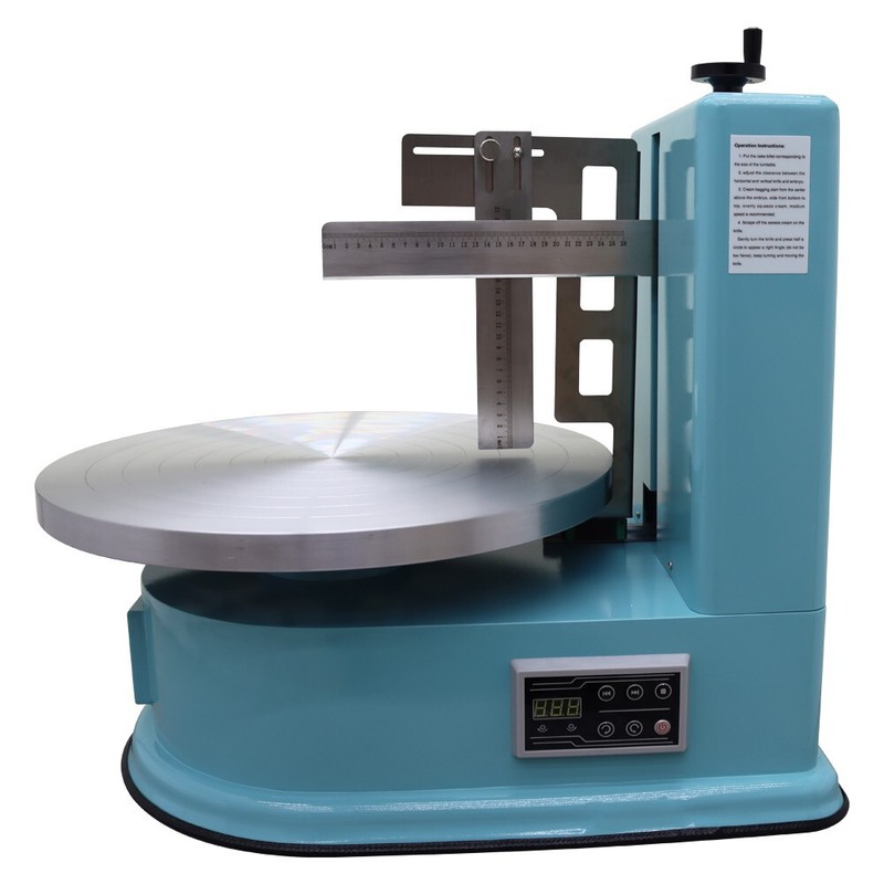 4-16in Cake Cream Spreading Coating Smearing Machine Adjustable Speed DIY 110V gallery