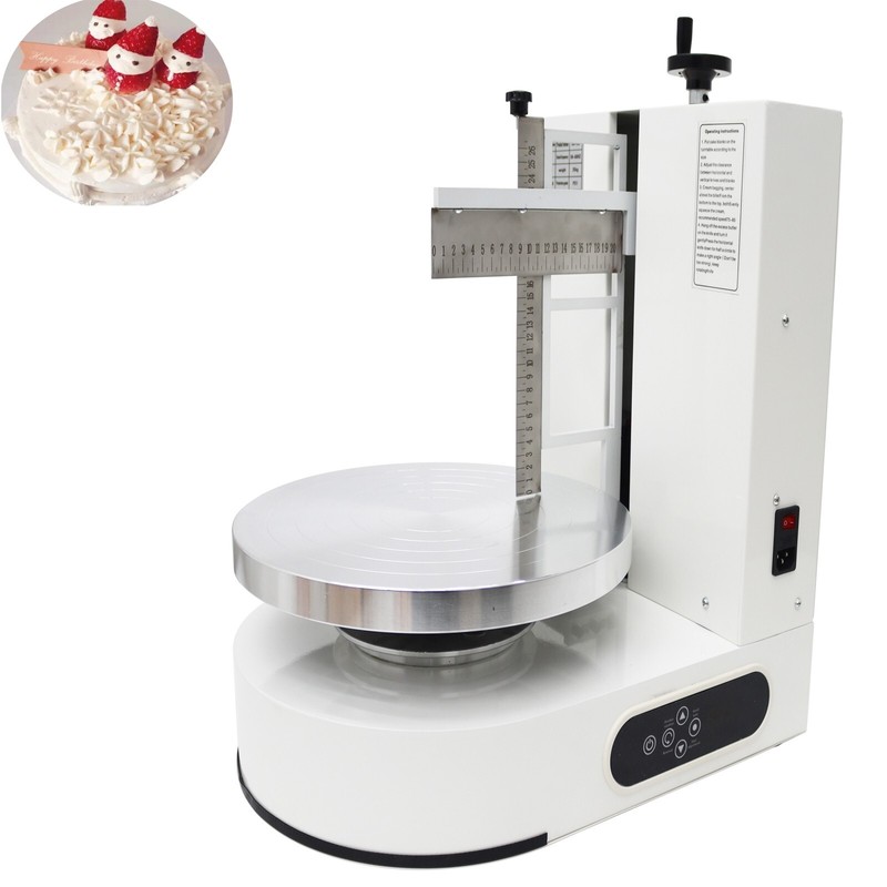 6″-14” Electric Cake Cream Spreading Coating Smearing Machine 110V 200W