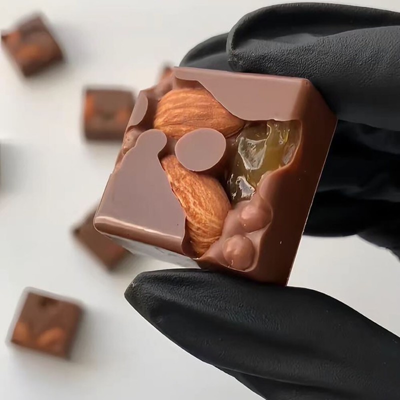 Square Chocolate Making Mould Polycarbonate Chocolate DIY Mold 21 Cavities Candy gallery
