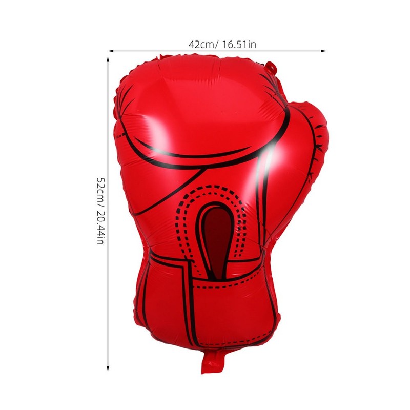 12 Pcs Wrestling Party Decorations Boxing Foil Balloons Blow up Gloves gallery