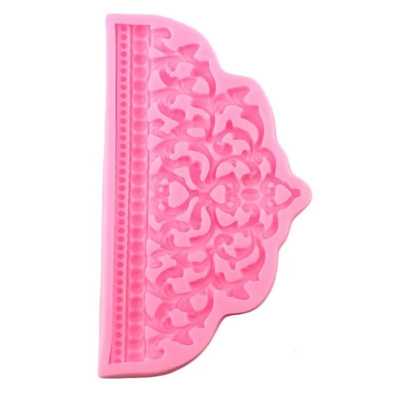 Crown Lace Silicone Mold Wedding Cake Topper Fondant Cake Decorating Tools DIY gallery