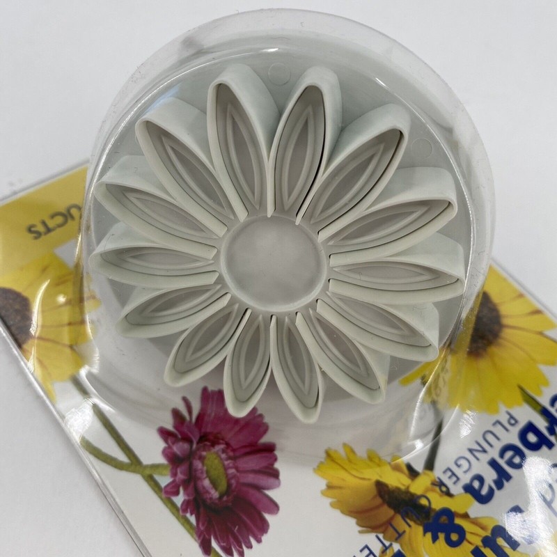 PME Arte & Crafts Plunger Cutter Cutter Veined Sunflower Gerbera & Daisy NEW gallery
