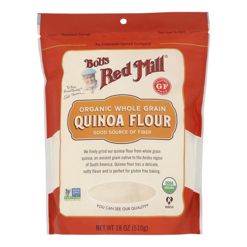 Bob’s Red Mill Organic Gluten Free Whole Grain Quinoa – 18 oz (Pack of 4)