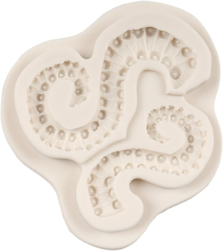 Tentacles Octopus Silicone Mold Octopus Fondant Mold For Cake Decoration Cupc... gallery