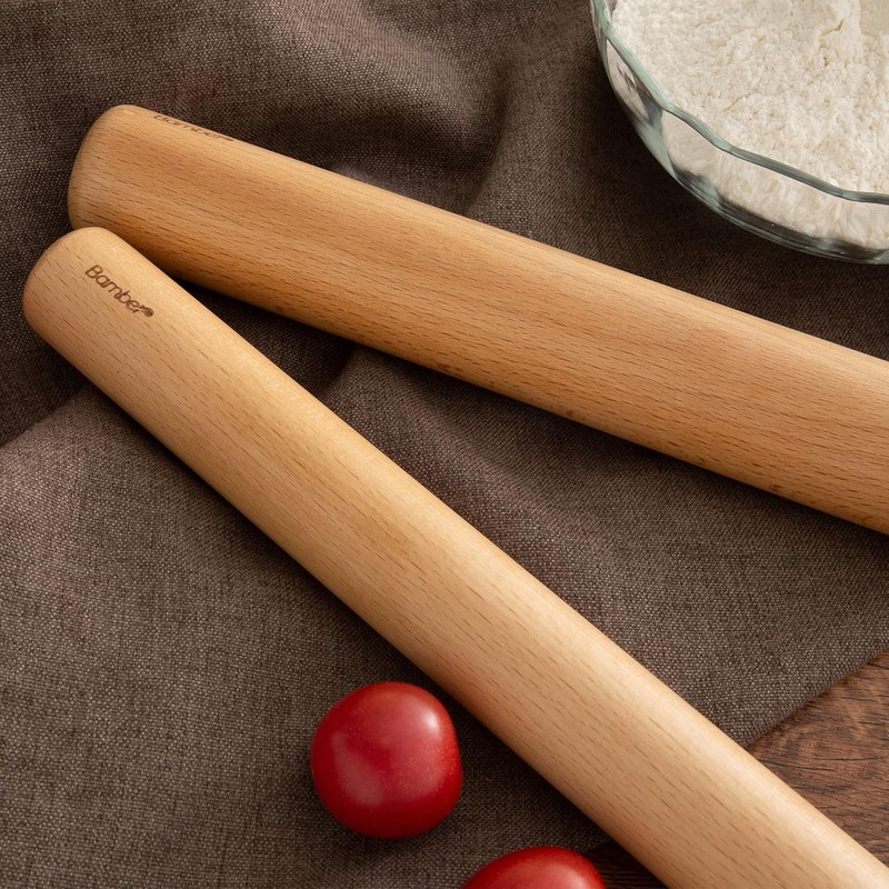 Mini Wood Rolling Pin Baking Small Wooden Rolling Dowel Stick Dough Roller Kids gallery