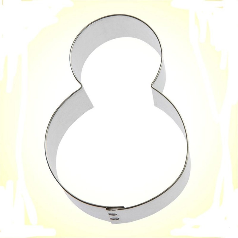 Snowman Cookie Cutter 3 pc Set Snowman Face Frosty Holiday Cookies gallery