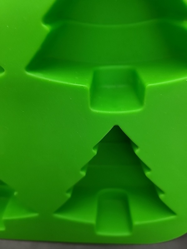 Christmas Tree, Candy Silicone Mold 6 Cavitiy, Soap, Sugar Fondant, Pine Holiday gallery
