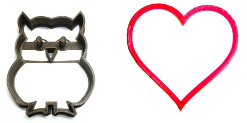 OWL ALWAYS LOVE YOU VALENTINES DAY ILL HEART ANIMAL BIRD COOKIE CUTTER PR1224