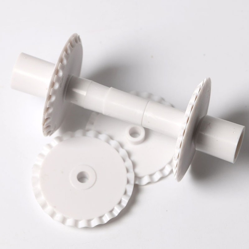 6pcs Pastry Wheel Cutter Set Plastic Fondant Cake Lace Cutter Roller Tools gallery