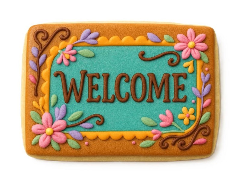 Rectangle 3.5'' Cookie Cutter Wedding Party Place Card Metal gallery