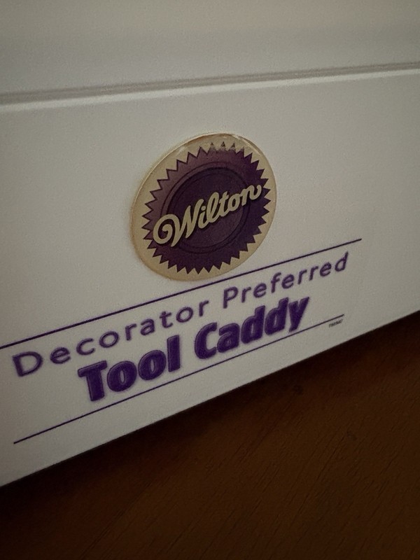 Wilton Decorator Preferred Tool Storage Caddy Cake Decorating Organizer box gallery