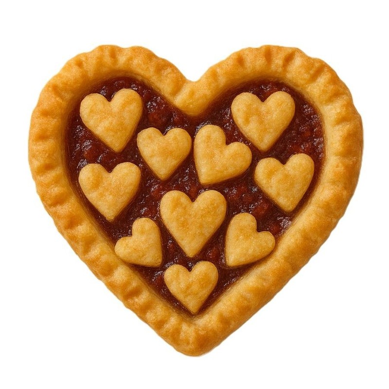 1 Dozen 12 Mini Heart 1.5'' Cookie Cutters Wedding Favors Party Gifts Metal Love gallery