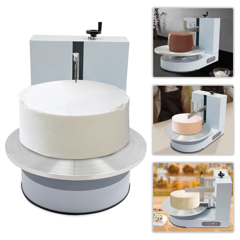 4-16" Cake Cream Decorating Machine Cake Spreading Frosting Smearing Machine gallery