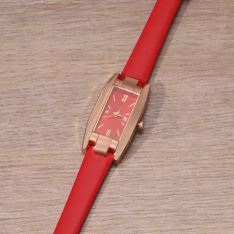 14mm Leather Watch Strap for Green Replaceable Straps gallery