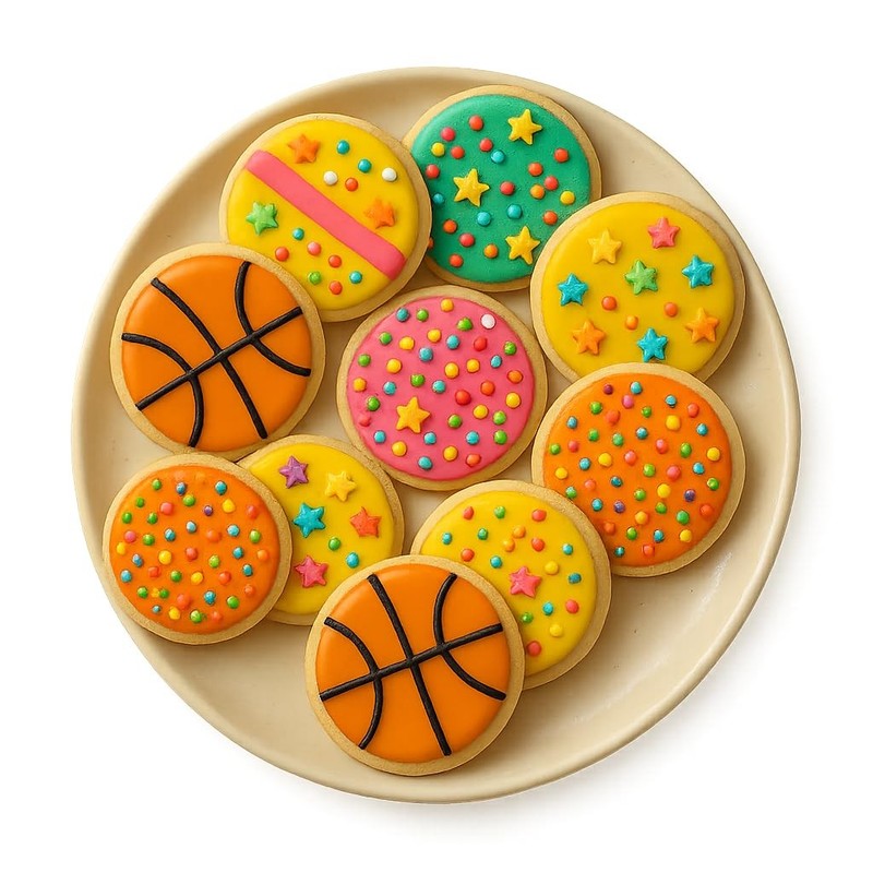 Mighty Gadget Detailed Basketball Cookie Cutter (2 to 8 inches) - Perfect for Sp gallery
