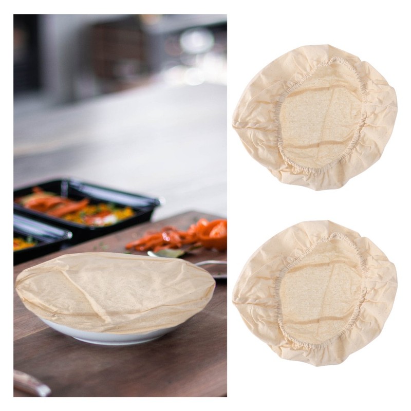 2 PCS Proofing Basket Linen Liner Bread Cover Sourdough Covers gallery