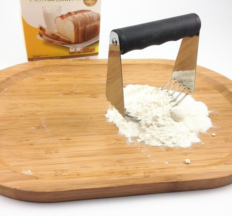 5 Blade Stainless Steel Pastry Cutter Dough Blender for Mixing Eggs Flour Butter gallery