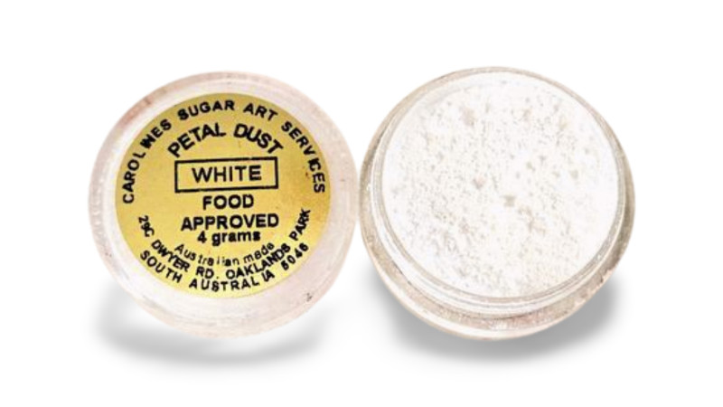 Cake Decorating Petal Dust White