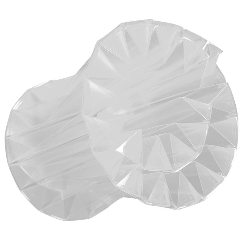 Plastic Fondant Mold with Origami 3D Style for Easy Cake Collar and Edge Shaping