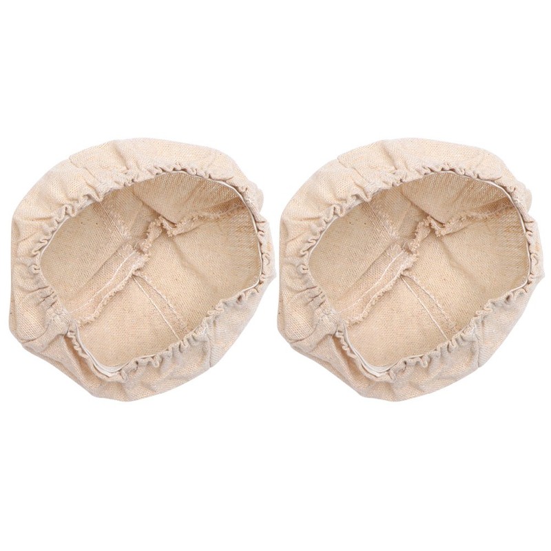 2PCS Bakery Basket Cloth Bread Basket Cloth Liner Proofing Basket Bread Basket