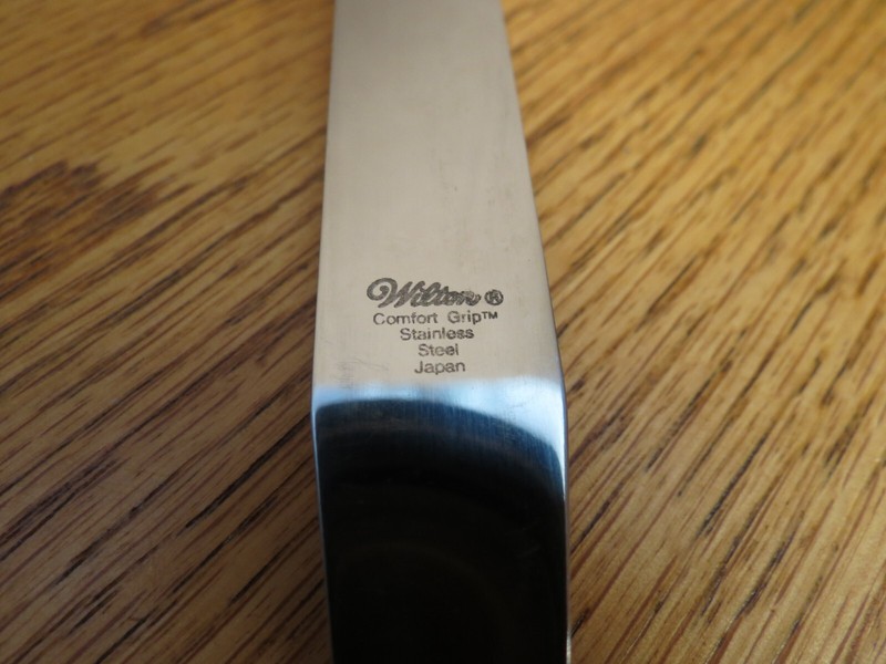 Vintage Wilton Cake Icing Spreader 9” Japan Comfort Grip Stainless Steel Blade gallery