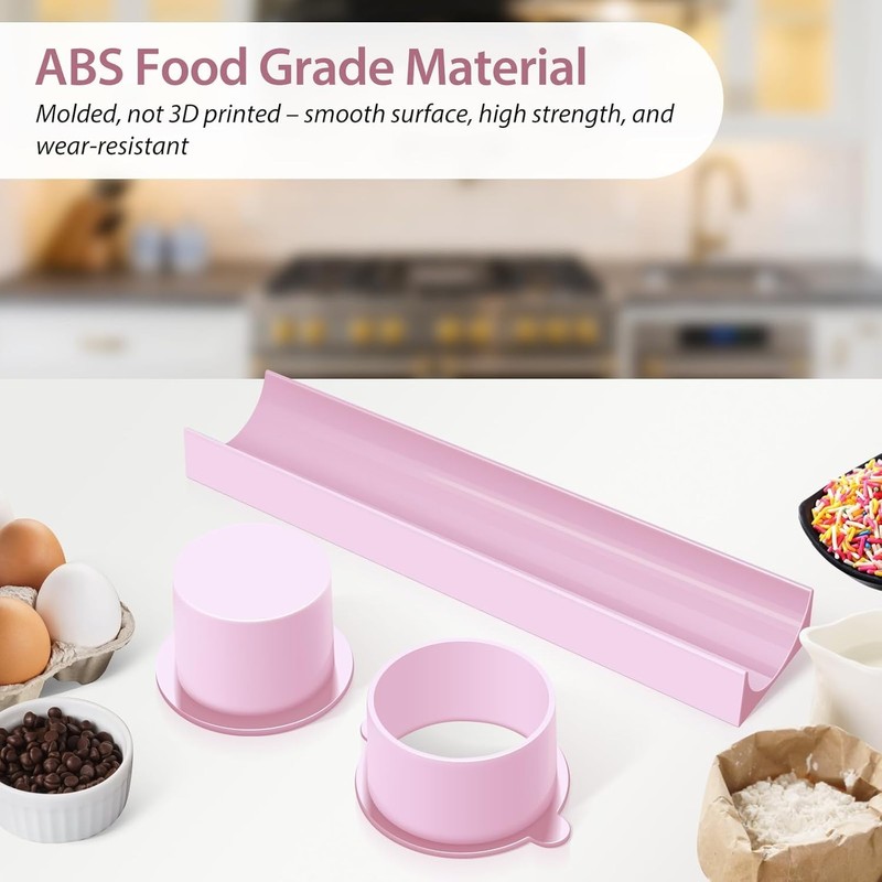 Round Cake Pop Mold Set with 9 Inch Tray and Sticks, ABS Cake Pop Maker, Circ... gallery