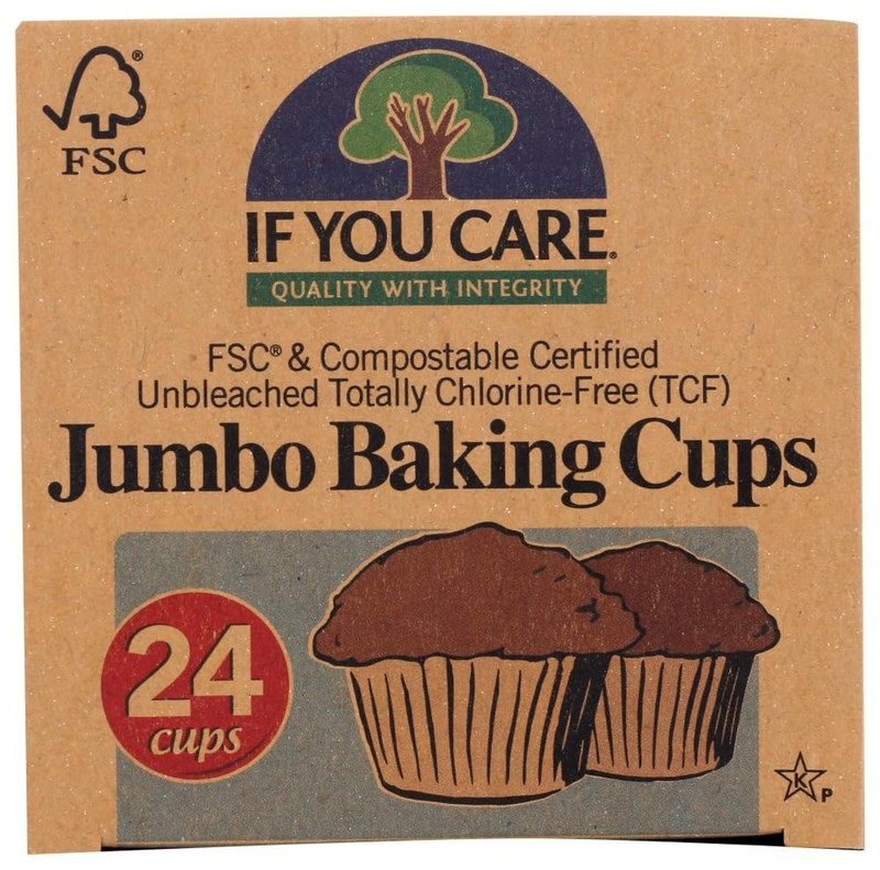 If You Care JUMBO Baking Cups (pack of 2)