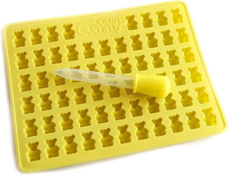 Classic Size Gummy Bear Silicone Molds - Create Custom Sweet Treats at Home gallery