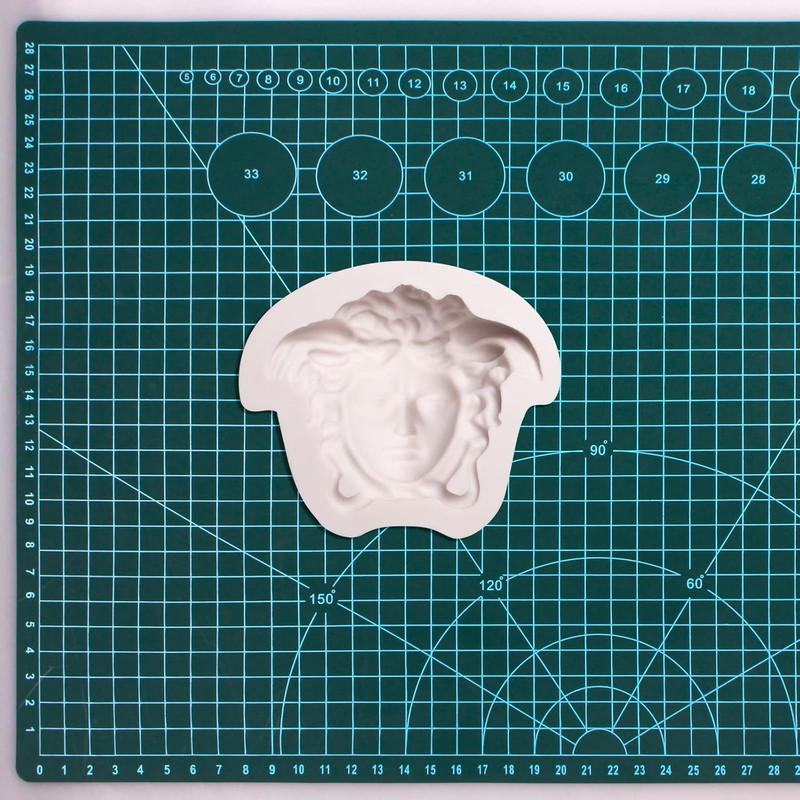Medusa Fondant Silicone Mold, Mythology Goddess Chocolate Baking Mold, Cartoon H gallery