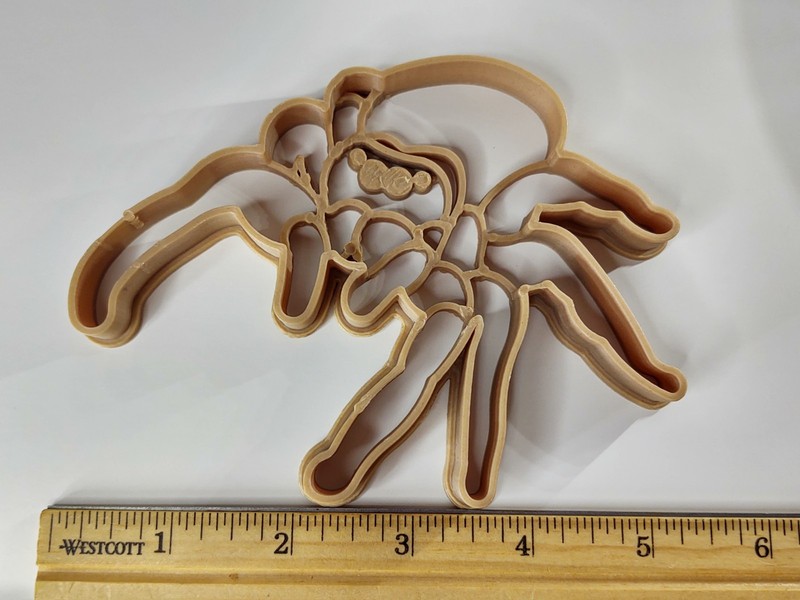 Spider Cookie Cutter Stamp & Outline 5" NEW Great for Play Doh Clay & More gallery