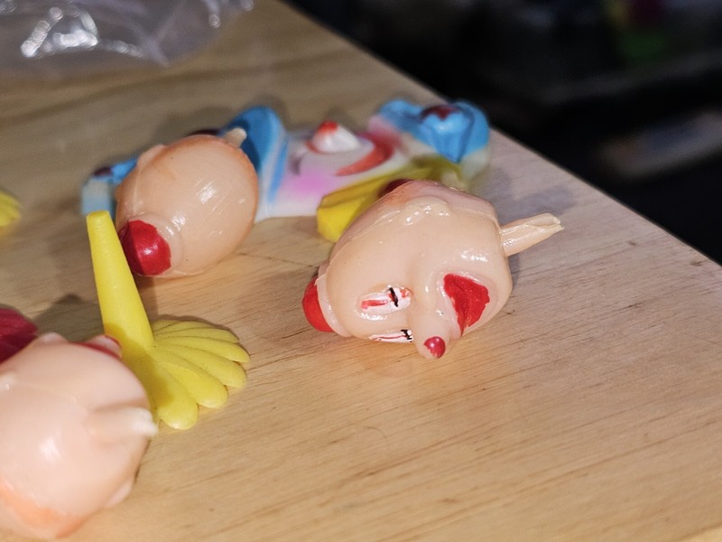 Vintage Cake Toppers Clowns gallery