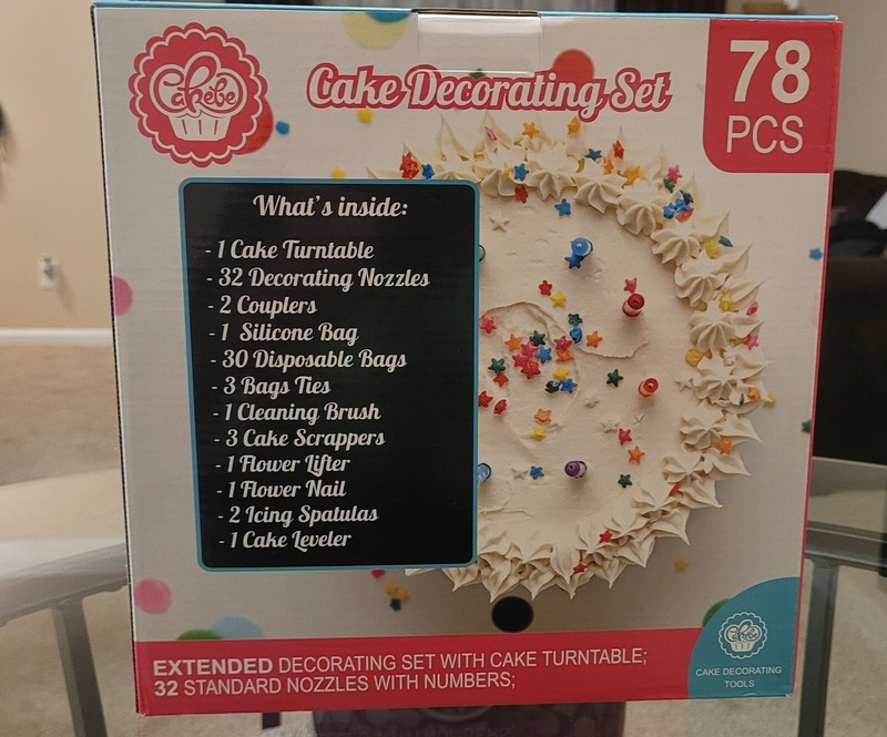 78 Piece Cake Decorating Set