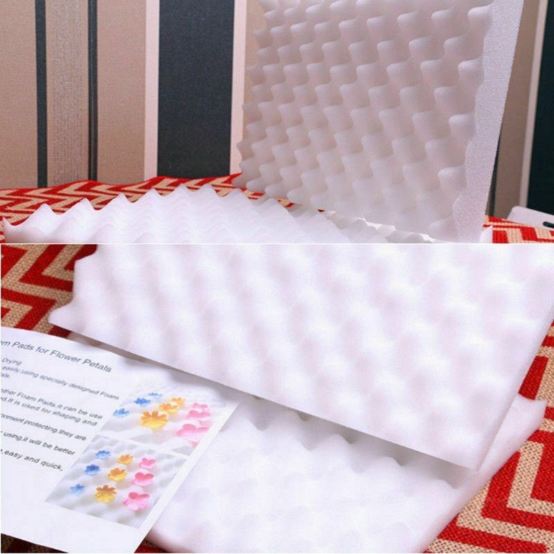 2Pcs Cake Foam Pad Paste Decorating Sponge Gum Flower Sugar Fondant Drying Foam gallery